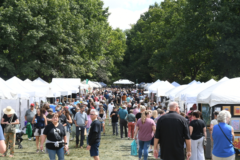 Art Fair stalls